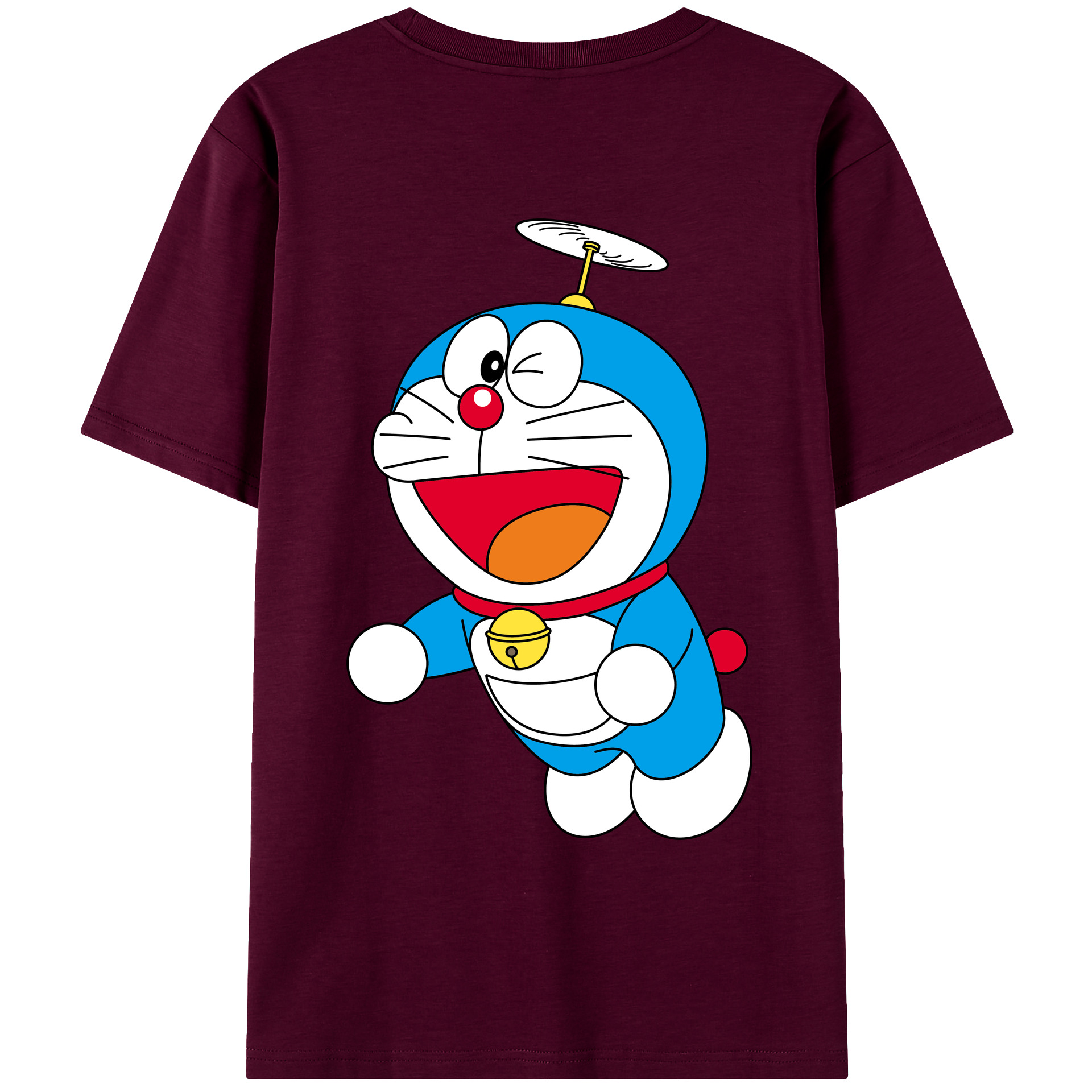 （画像用） ドラえもん Doraemon レディース半袖Tシャツ(バックプリント)